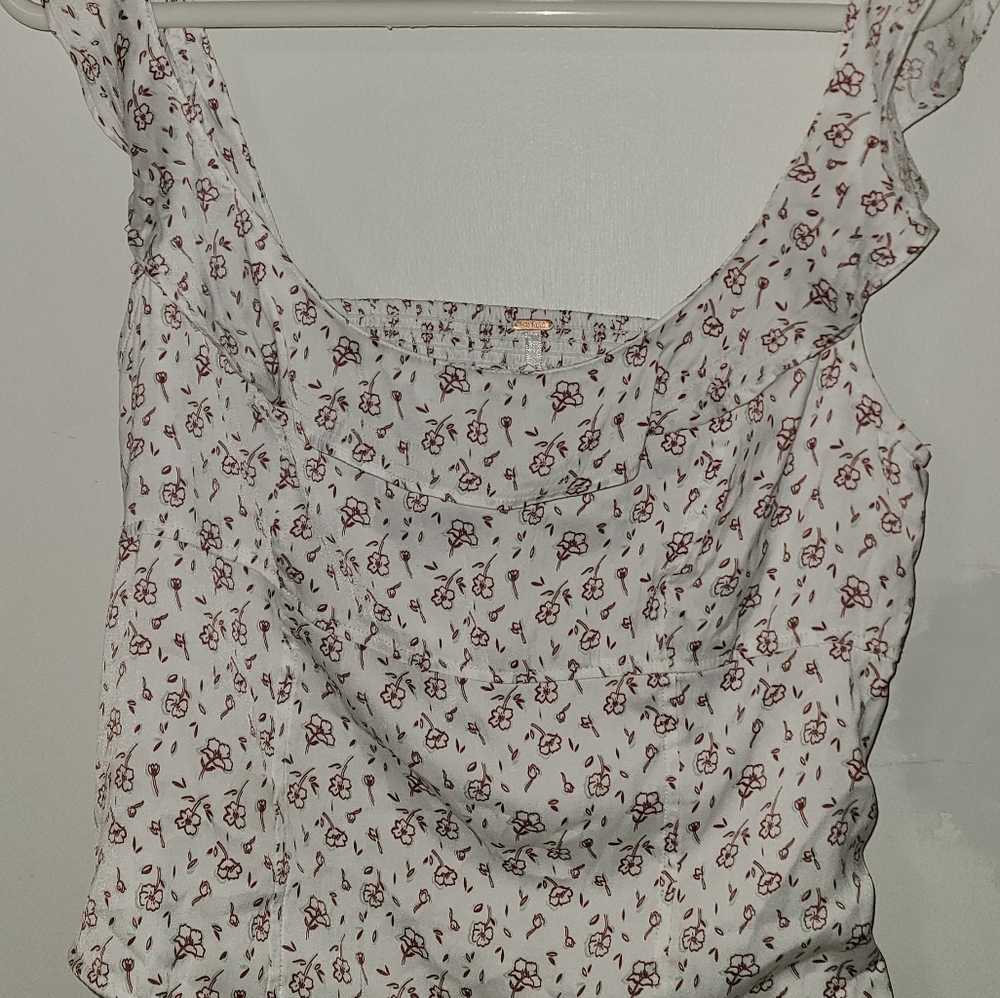 Free People Floral Top